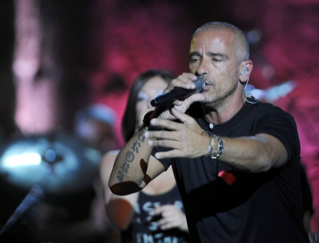 Eros Ramazzotti a Roma per il tour 2019