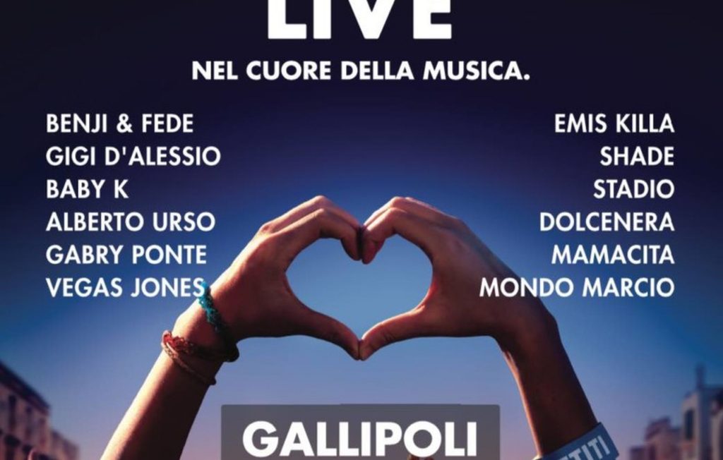 Battiti Live 2019 a Gallipoli: annunciati i cantanti della quarta tappa