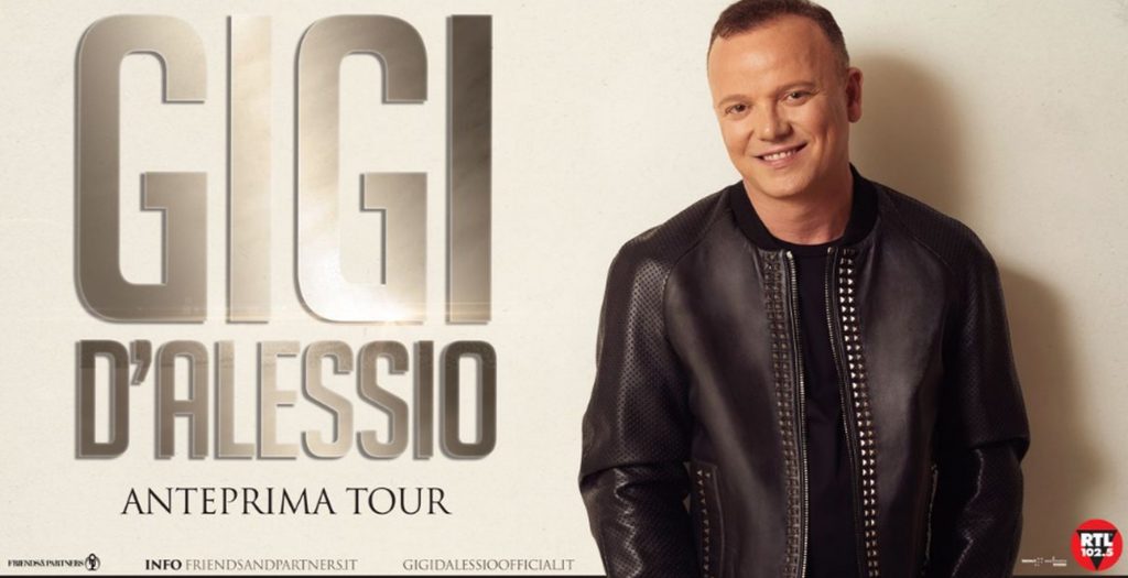 Gigi D'Alessio in concerto nel 2020: disponibili i biglietti per Milano e Roma