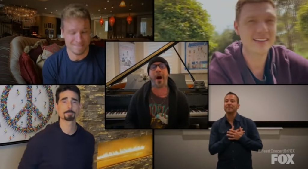 I Backstreet Boys cantano “I Want It That Way” ed è boom per la reunion (Video)