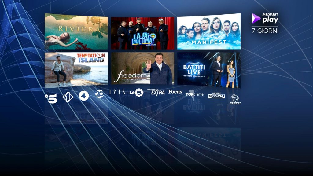 Boom della tv in streaming: Canale 5 prima rete nazionale