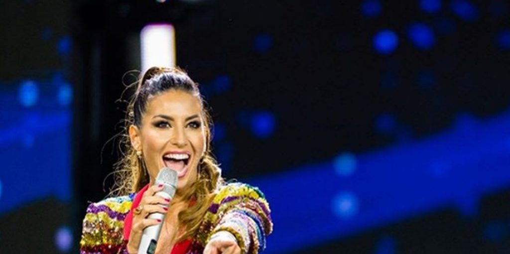 Di chi è il vestito di Elisabetta Gregoraci nella terza puntata di Battiti Live?