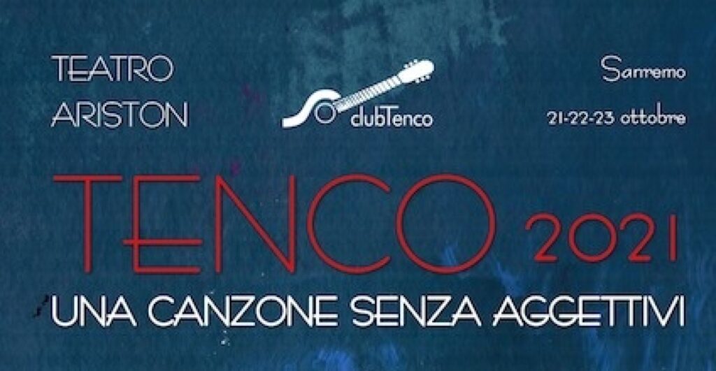 Premio Tenco 2021: tutto il cast e il programma