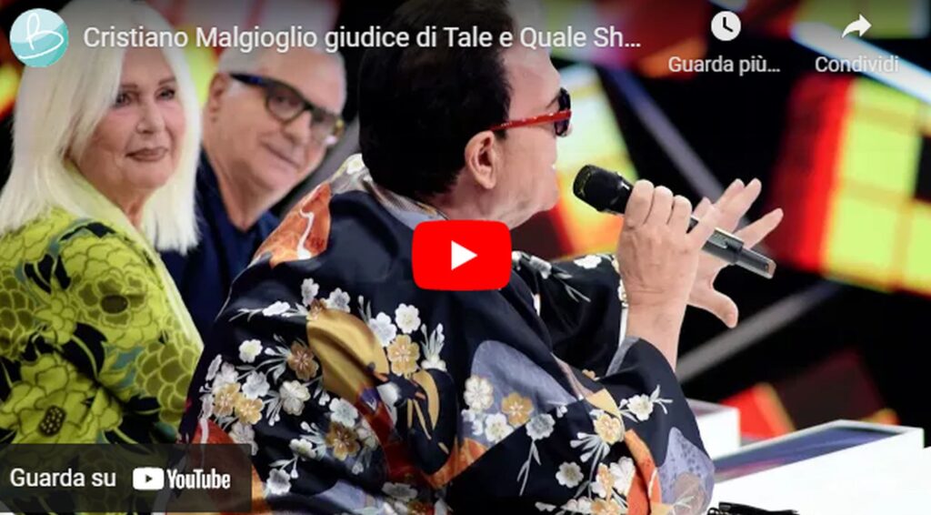 Cristiano Malgioglio a Tale e Quale Show (Video)